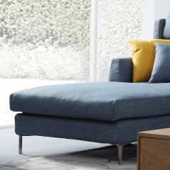 千匠一品  北欧极简风格精选优质羽绒高密度海绵沙发1+3+贵沙发组合8009-X