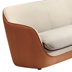 △千匠一品 现代简约风格精选优质西皮+实木内板框架+高密度海绵填充沙发组合S-1081#-L