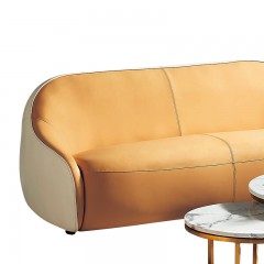 千匠一品 现代简约风格精选优质西皮+高密度海绵+实木框架沙发组合SA-28#-Y