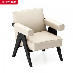 千匠一品 办公风格 西皮+高密度海绵+实木框架 高档大气办公椅 JT-2251#-X