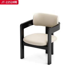 千匠一品 办公风格 西皮+高密度海绵+实木框架 高档大气办公椅 JT-2252#-X