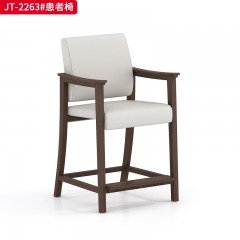 千匠一品 办公风格 西皮面料+高密度海绵+实木框架 实用简约患者椅 JT-2263#-X
