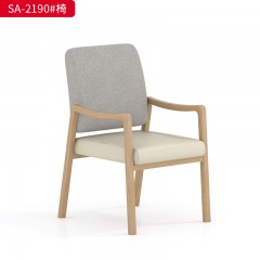 千匠一品 办公风格 布艺+西皮+实木框架+高密度海绵 大气实用办公椅 SA-2190#-X
