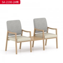 千匠一品 办公风格 布艺+西皮+实木框架+高密度海绵 大气实用办公椅 SA-2190-2#-X