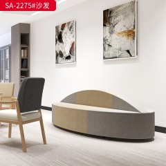 千匠一品 办公风格 棉麻布+中纤板+高密度海绵 实用舒适沙发 SA-2275#-X