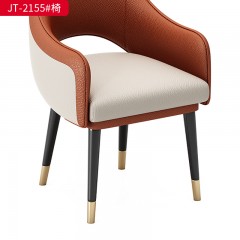 千匠一品 办公风格 西皮+实木弯板+高密度海绵+五金脚 高档大气办公椅 JT-2155#-X