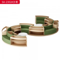 千匠一品 办公风格 西皮+多层实木板+高密度海绵 实用大气沙发 SA-2302-X