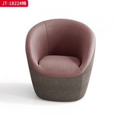 千匠一品 办公风格 麻绒布饰面+密度海绵填充+实木内板 大气简约椅子 JT-1822#-X