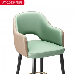 千匠一品 办公风格 西皮+弯板内架+高密度海绵+白蜡木脚JT-2243-X
