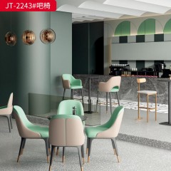 千匠一品 办公风格 西皮+弯板内架+高密度海绵+白蜡木脚JT-2243-X