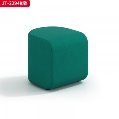 千匠一品 办公风格 西皮布艺+高密度海绵+实木框架 简约大气墩 JT-2294-X