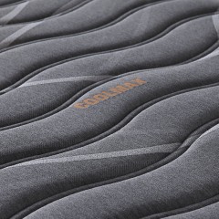 千匠一品 现代风格精选进口竹碳纤维毛绒面料+3D直立棉+九区独立袋弹簧床网1.8M双人床垫AY128#-Y