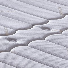 千匠一品 现代风格精选优质竹碳纤维提丝面料+3E环保棕+大口径精钢弹簧床网1.8M双人床垫B668#-Y