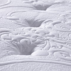 千匠一品 现代风格精选高档针织面料+环保代棕棉+双线独立弹簧床网1.8M双人床垫FY106#-Y