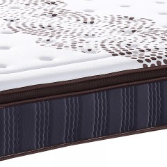 千匠一品 现代风格精选优质反腐面料+3E环保棕+大口径精钢弹簧床网1.8M双人床垫FY108#-Y