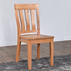 △千匠一品 中式风格优质榉木实木多层板餐椅无扶手餐椅CT103-X
