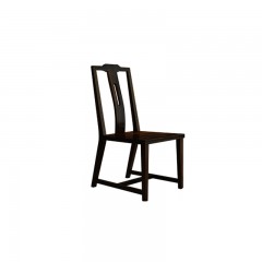 【精品】千匠一品轻奢新中式进口乌金木+环保漆餐椅x002-M