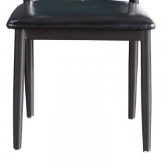 千匠一品意式极简风格优质环保皮+碳素钢脚牛角椅CT9002-J