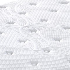 千匠一品现代风格优质大豆纤维针织面料+按摩棉+邦尼尔弹簧系统+环保硬质棉1.8/1.5/1.2m床垫梦里花-M
