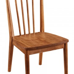 千匠一品优质北欧白蜡木+实木多层板+环保油漆餐椅P806-H