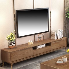 千匠一品优质北欧白蜡木+橡胶木+实木多层板+环保油漆电视柜K802-H