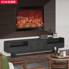 千匠一品 中古风格 核桃木 时尚简约电视柜K306-J