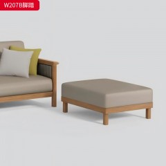 千匠一品 北欧风格 猫抓布面料+北美白蜡木+40密度海绵 时尚大气沙发W207A-J
