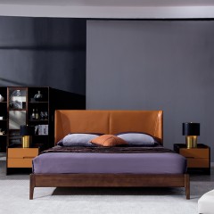 【精品】千匠一品意式极简白蜡木床头柜M2301-C