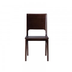 【精品】千匠一品意式极简白蜡木餐椅M7201-C