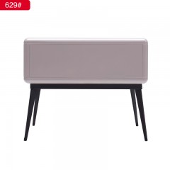 千匠一品 现代风格E1级高密度中纤板+环保烤漆+碳素钢封釉床头柜629#-B