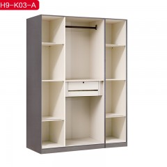 △千匠一品 现代风格优质中纤板+实木多层板三门衣柜H9-K03-B