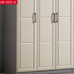 △千匠一品 现代风格优质中纤板+实木多层板三门衣柜H9-K03-B
