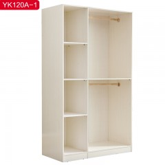 千匠一品现代风格优质中纤板+实木多层板+优质拉手拉门衣柜YK120A-1-B
