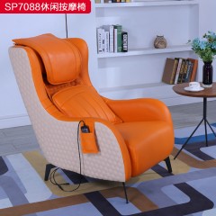 千匠一品 现代风格休闲椅按摩椅两用椅电动按摩椅PVC机械手+五金钢脚按摩椅SP7088-Y