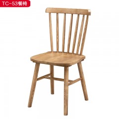 【精品】千匠一品轻奢北欧优质白蜡木框架+实木多层板环保油漆餐椅TC-53-H