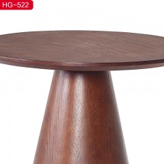 千匠一品 北欧极简优质实木框架60 70 80mm圆几HG-522