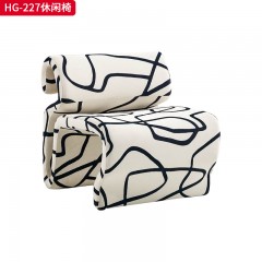 千匠一品 意式极简风格 优质弹力布+定型棉 个性时尚休闲椅 HG-227-X