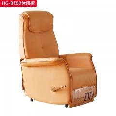 千匠一品 现代简约 五金框架+高密度海绵+科技布 HG-BZ02休闲椅-F