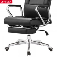 千匠一品 办公家具优质西皮+高密度海绵+五金+PU轮办公椅JF-805A-H
