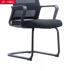 千匠一品 办公家具海绵+2.0mm厚A3优质钢材弓型架+套管办公椅-JF-196C-X