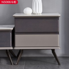 千匠一品现代极简优质岩板+板木结合茶几地柜斗柜组合-NS066-G