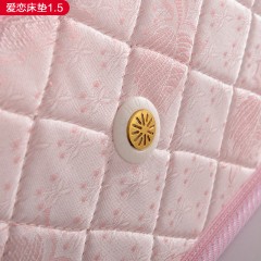 千匠一品现代风格优质高档织棉面料+高密度海绵+高碳精钢弹簧+天然椰棕+面料可拆洗1.5m床垫-爱恋-J