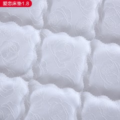 千匠一品现代风格优质高档织棉面料+高密度海绵+高碳精钢弹簧+天然椰棕+面料可拆洗1.8m床垫-爱恋-J