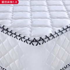 千匠一品现代风格优质高档织棉面料+高密度海绵+高碳精钢弹簧+天然椰棕+面料可拆洗1.8m床垫-爱恋-J