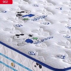千匠一品儿童风格儿童床垫优质高档针织面料+高碳精钢弹簧+天然环保棕1.2m男款床垫-902 -J