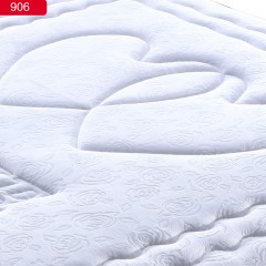 千匠一品现代风格优质澳洲进口绒布+天然乳胶+进口有氧棉+九区袋装独立弹簧1.8m床垫-906-J