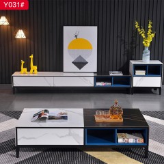 千匠一品 意式风格 优质进口岩板+磨砂烤漆+E1级环保密度板+碳素钢五金脚 斗柜Y031-G