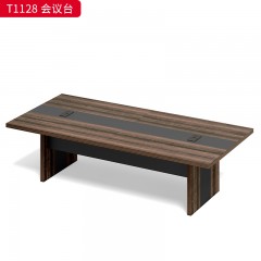 千匠一品 办公风格 中密度纤维板+实木贴皮+PU环保油漆+优质五金配件 T1124会议台  T1124A会议台  T1128会议台  T1132会议台-D