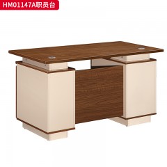 千匠一品 办公风格 环保密度板+优质木皮+环保油漆 办公职员桌HM01128职员台  HM01145职员台  HM01147A职员台  HM01149职员台-L