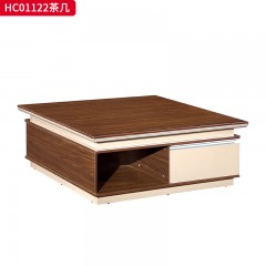 千匠一品 办公风格 环保密度板+优质木皮+环保油漆 HC01061茶几/HC01121茶几/HC01122茶几-D